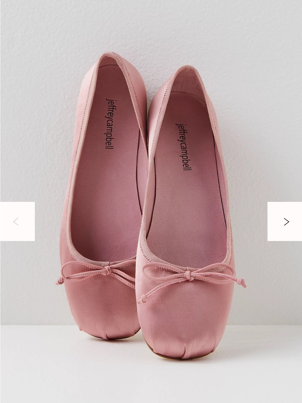 Jeffrey Campbell Aurora Pink Ballet Flats